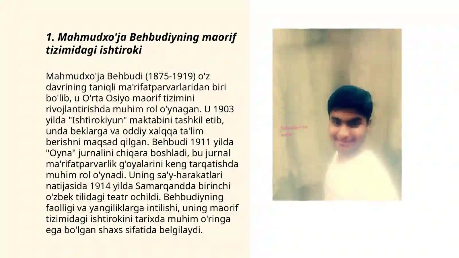 Mahmudxo'ja Behbudiy, Munavvar Qori va Said Ahmad Siddiqiy faoliyati 3