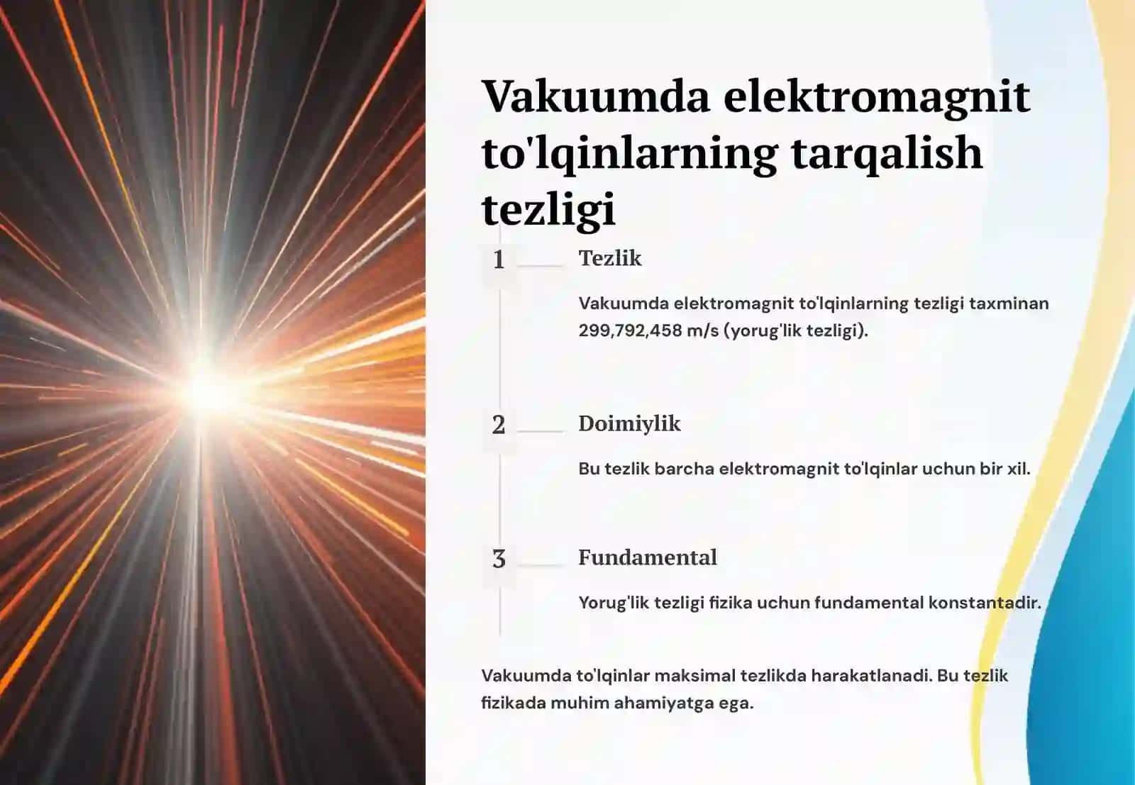 Elektromagnit to'lqinlar 3