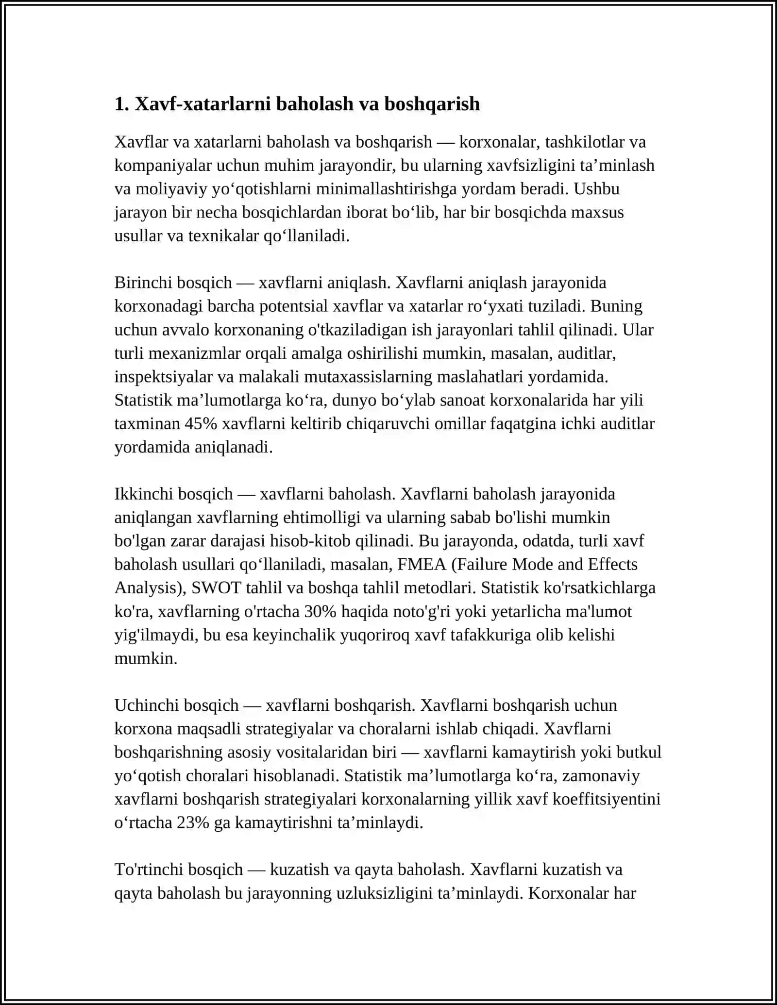 AHOLI VA HUDUDLARNI FAVQULOTDA VAZIYATLARDAN HIMOYA QILISH 3