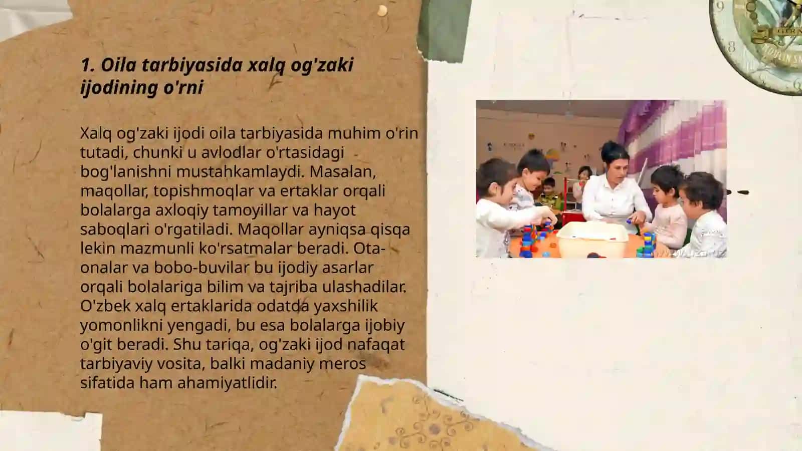 Oila tarbiyasining xalq pedagogikasi manbalarida aks etishi 3