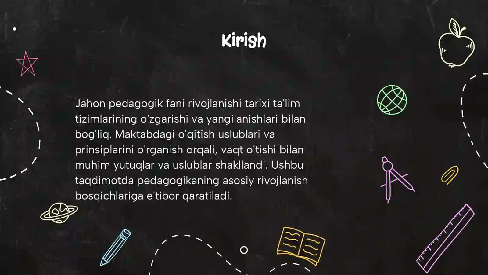 Jahonpedagogik fanining rivojlanishi tarixi 3