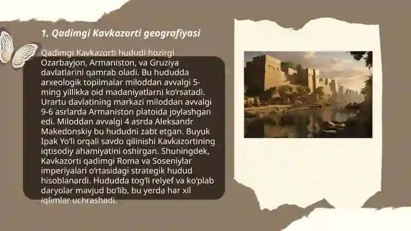 Qadimgi Kavkazorti sivilizatsiyasining oʼziga xos xususiyatlari 3