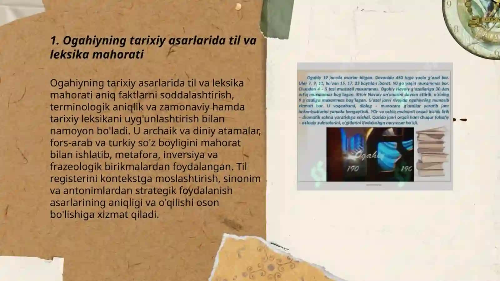Ogahiyning tarixiy asarlarida til va leksika mahorati 3
