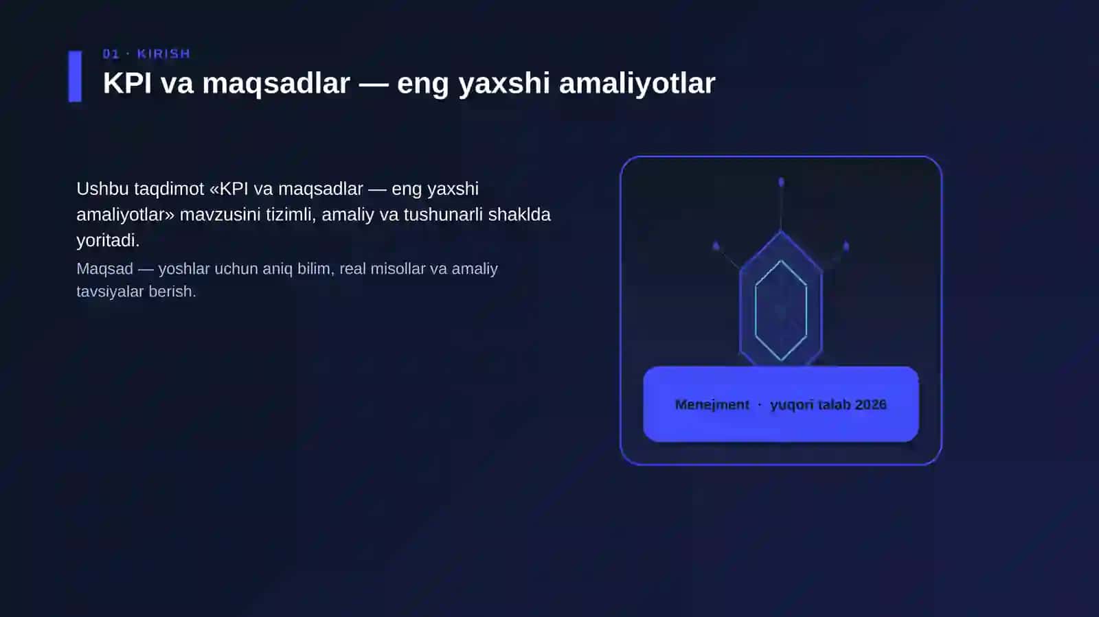 KPI va maqsadlar — eng yaxshi amaliyotlar 3
