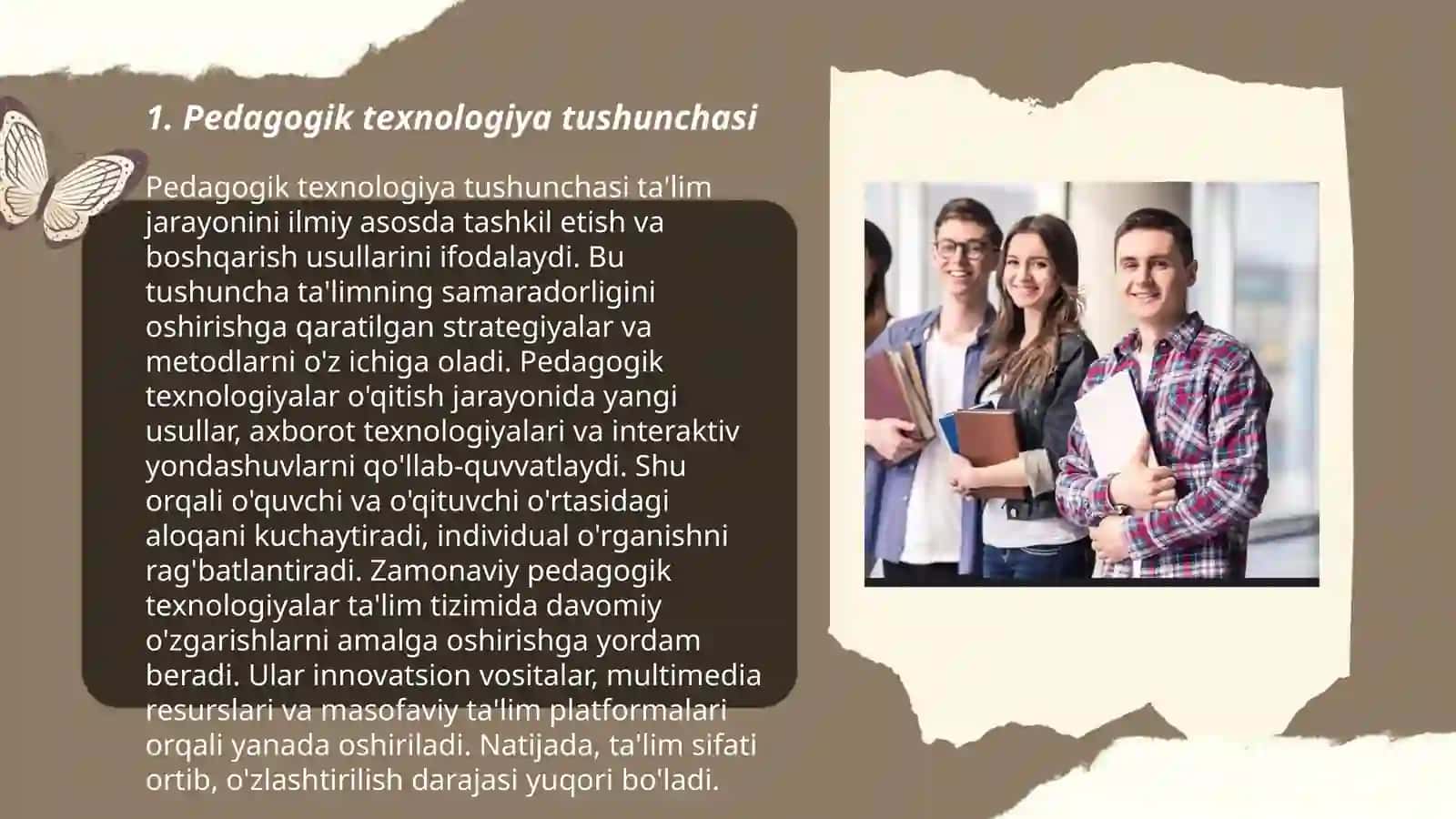O'quv jarayonini tashkil etish va samarali boshqarishda pedagogik texnologiyaning ahamiyati 3