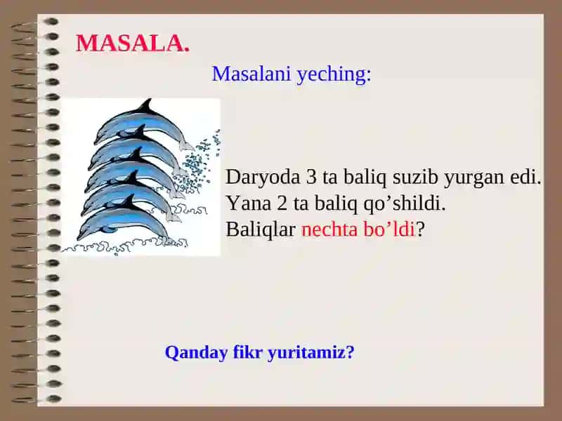 Og’zaki qo’shish va ayirish 3