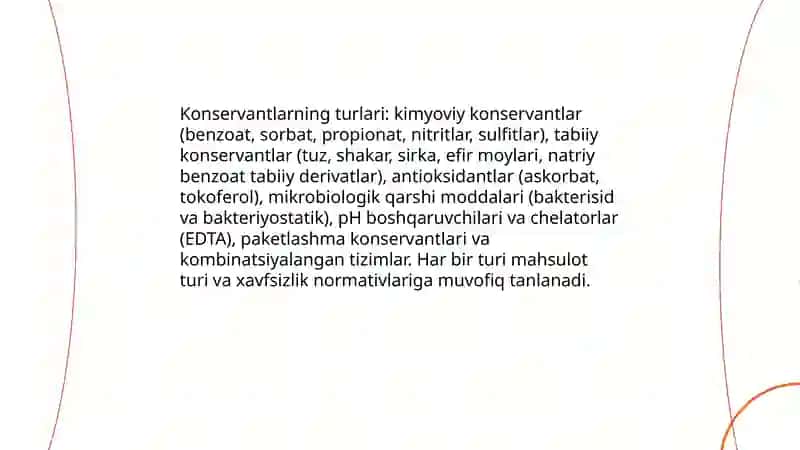 Konservantlar 3