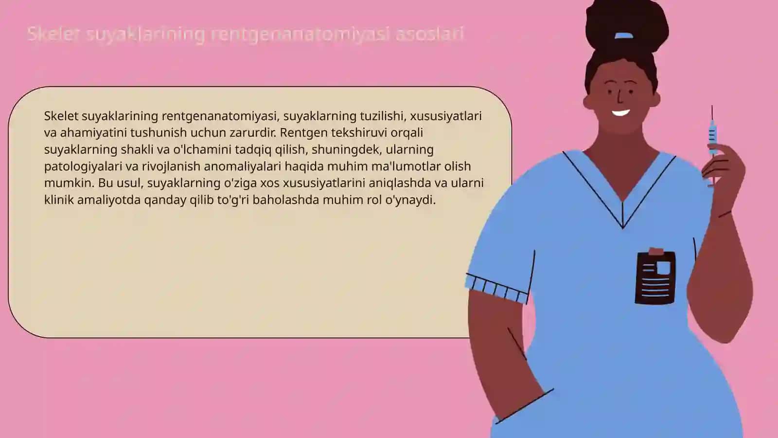 Skelet suyaklarining rentgenanatomiyasi. Skeletning rivojlanish anomaliyalari 3