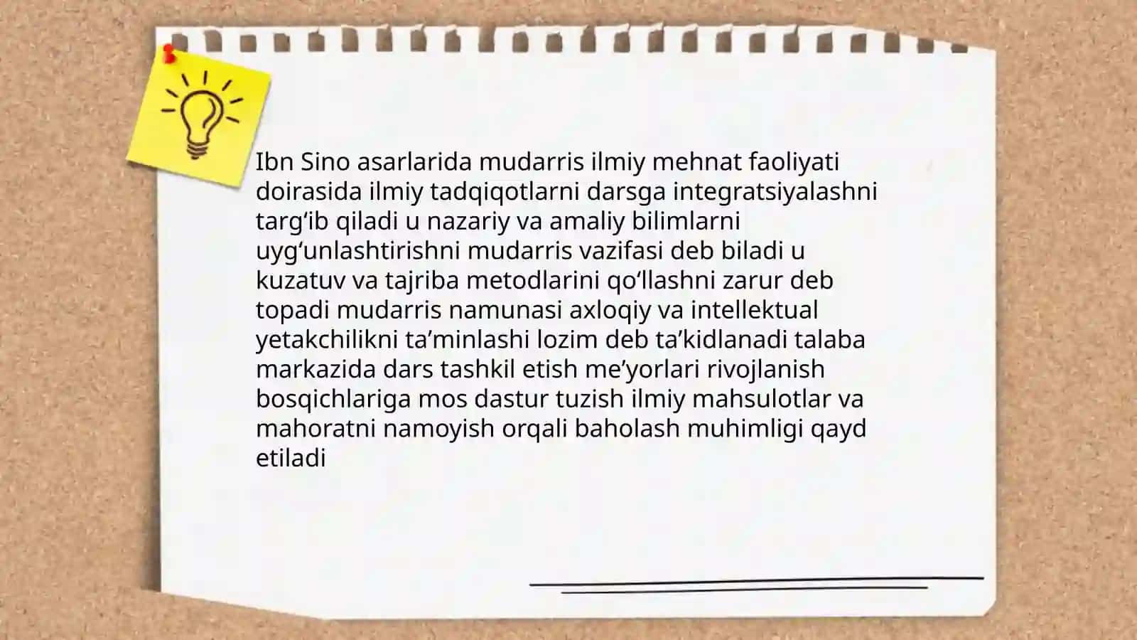 Sharq allomalarining asarlarida mudarrislar mehnati to‘g‘risida ilg‘or pedagogik fikrlar 3