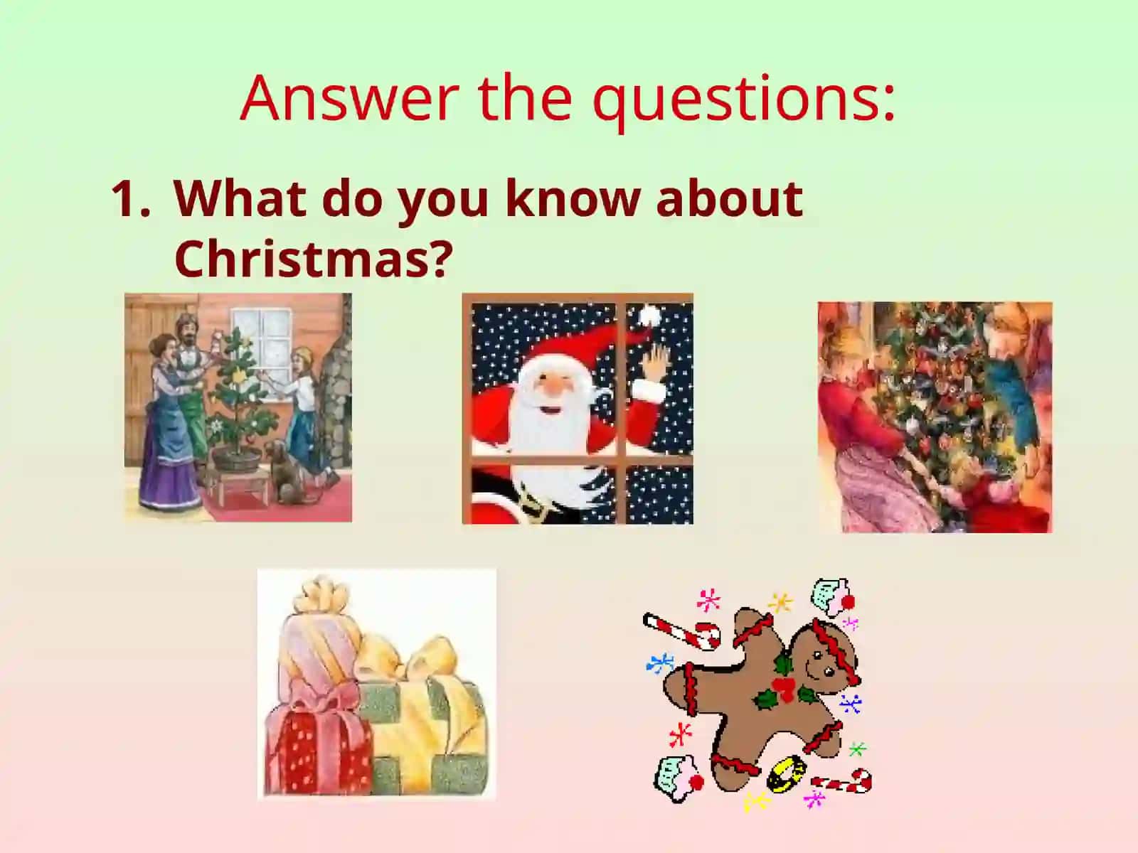Christmas: Customs and Traditions 3