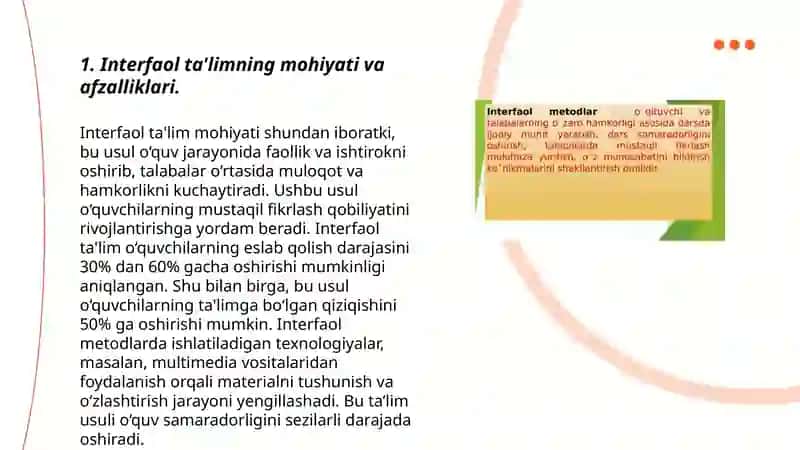 Kasbiy fanlarni õqitishda interfaol ta'lim metodlari va ularni qõllash metodikasi 3
