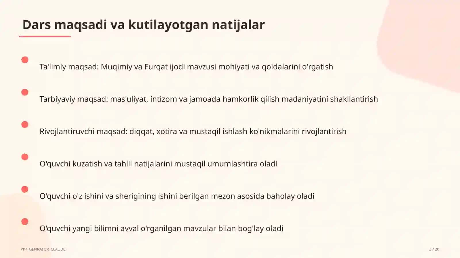 Muqimiy va Furqat ijodi (10-sinf) 3