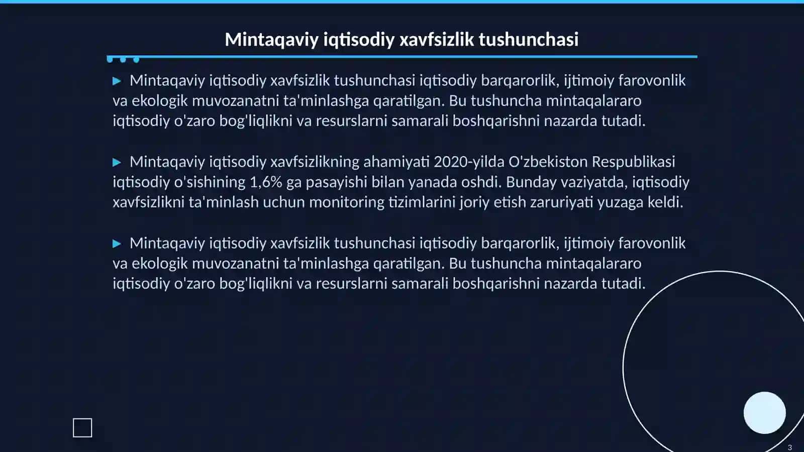 mintaqaviy iqtisodiy xavfsizlik holatini monitoring qilishning asosiy shakl va usullari 3