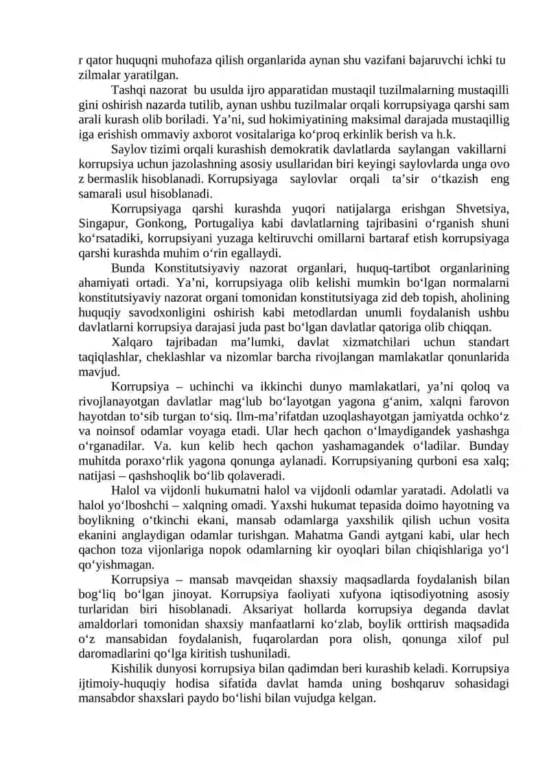 Global korruptsiya ijtimoiy madaniy inqirozning oqibati 3