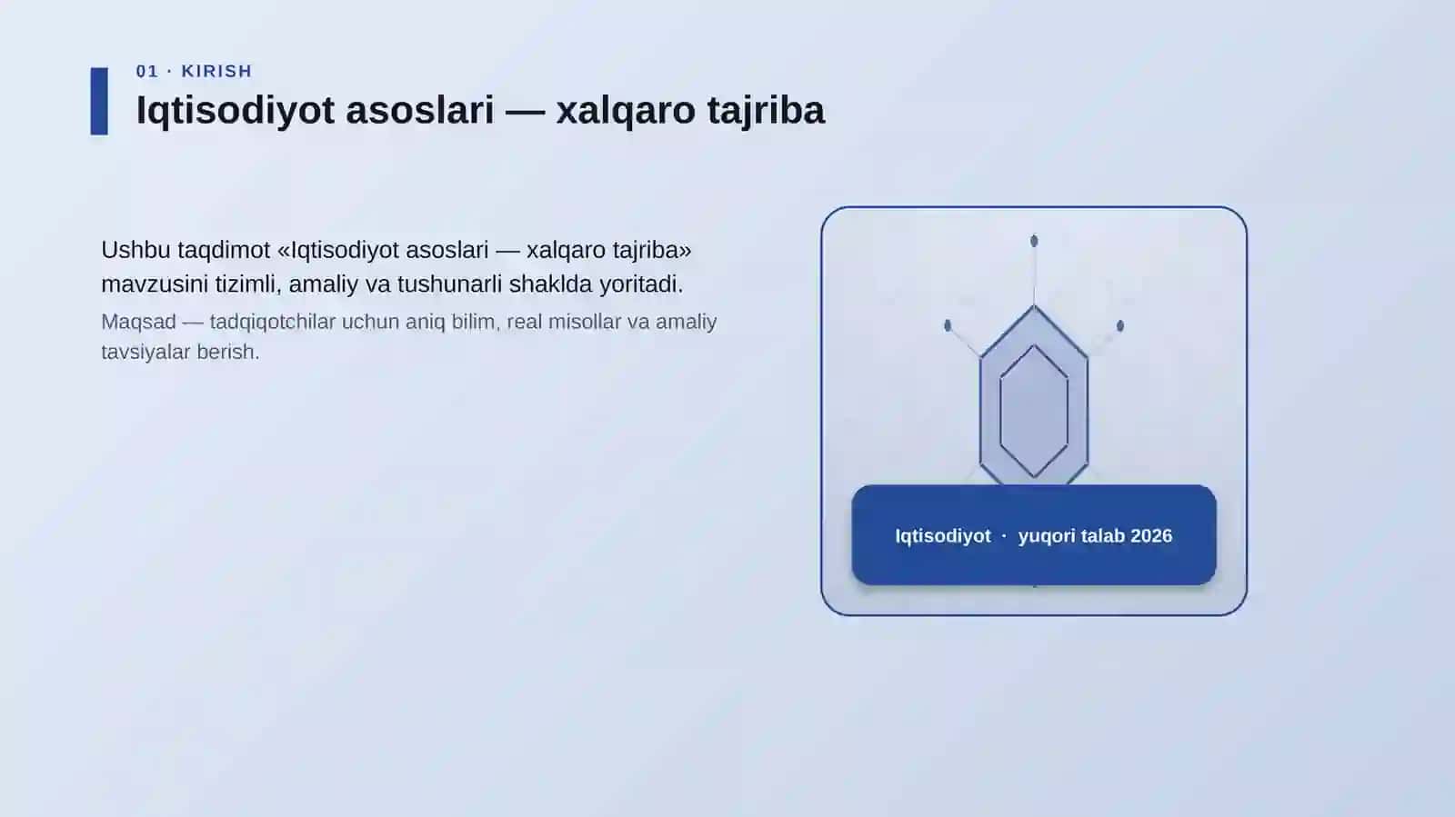 Iqtisodiyot asoslari — xalqaro tajriba 3
