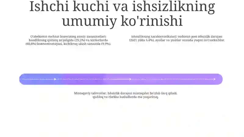 OʻZbekiston Respublikasi Mehnat Bozori Va Ishsizlik OʻZiga Xos Xususiyatlari 3