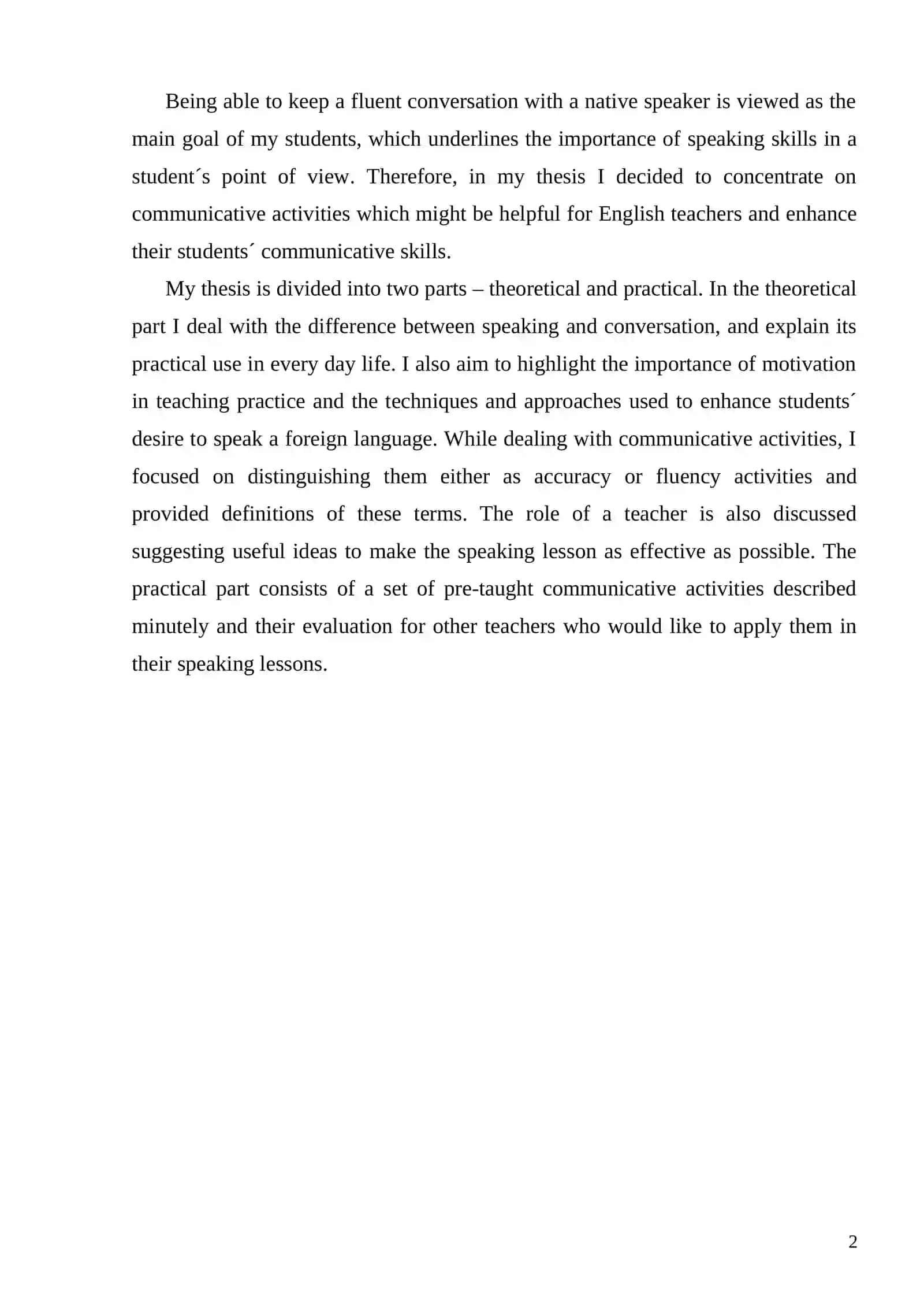METHODS TO IMPROVE COMMUNICATIVE COMPETENCE 3