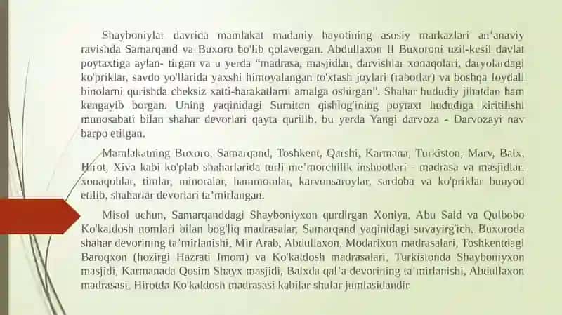 9-sinf O‘zbekiston tarixi 3