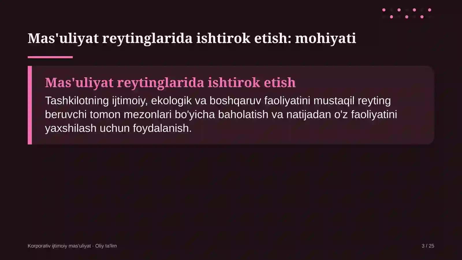 supermarketlar tarmog'ida ijtimoiy mas'uliyat reytinglarida ishtirok etish 1265 3