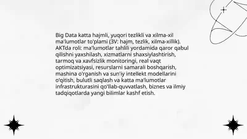 Big Data tushunchasi 3