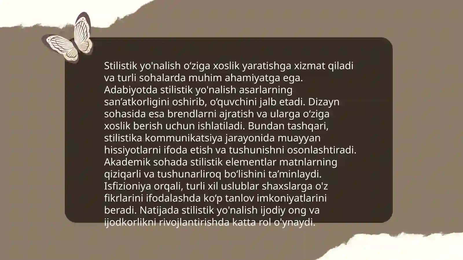 Madaniyatlararo muloqotda stilistik yunalish 3