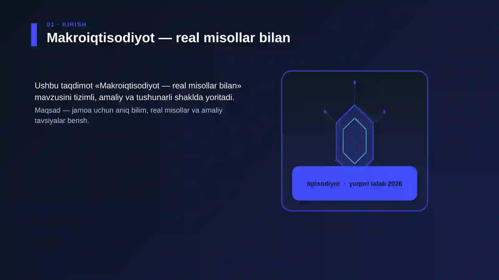 Makroiqtisodiyot — real misollar bilan 3