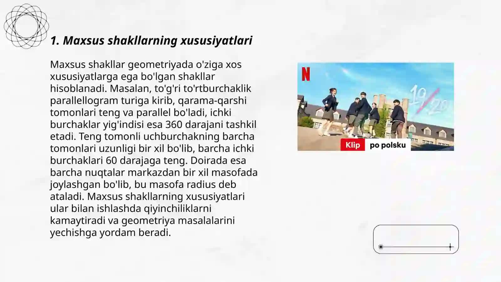 Maxsus shakllar to'plami 3