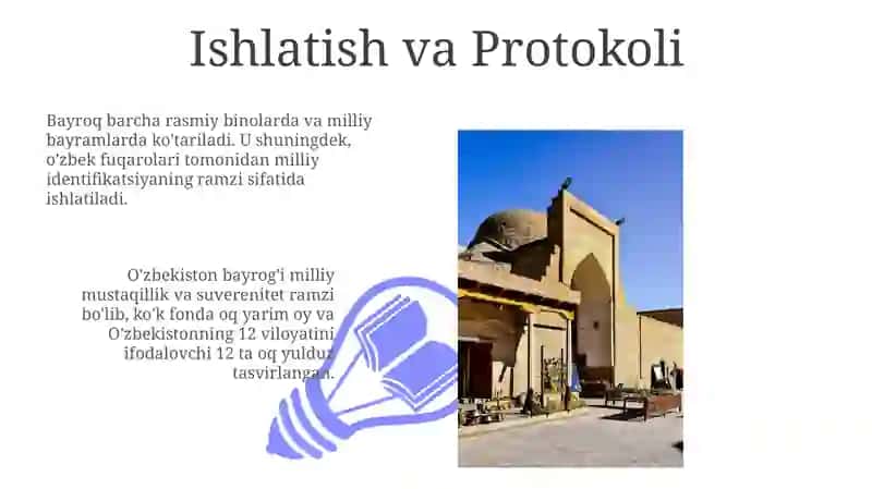 O'zbekiston Respublikasi Bayroġi 3