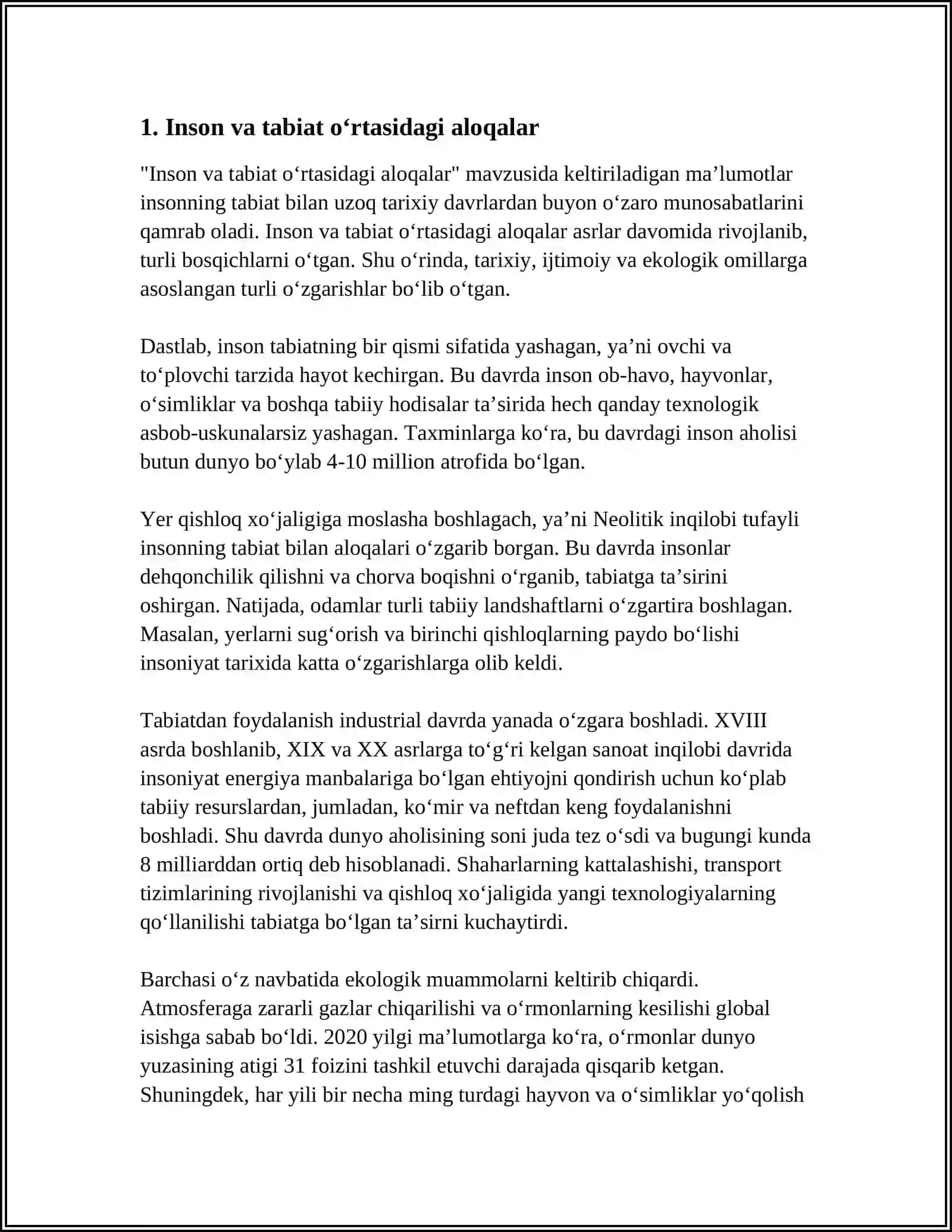 INSON IRODASINING TABIATI 3