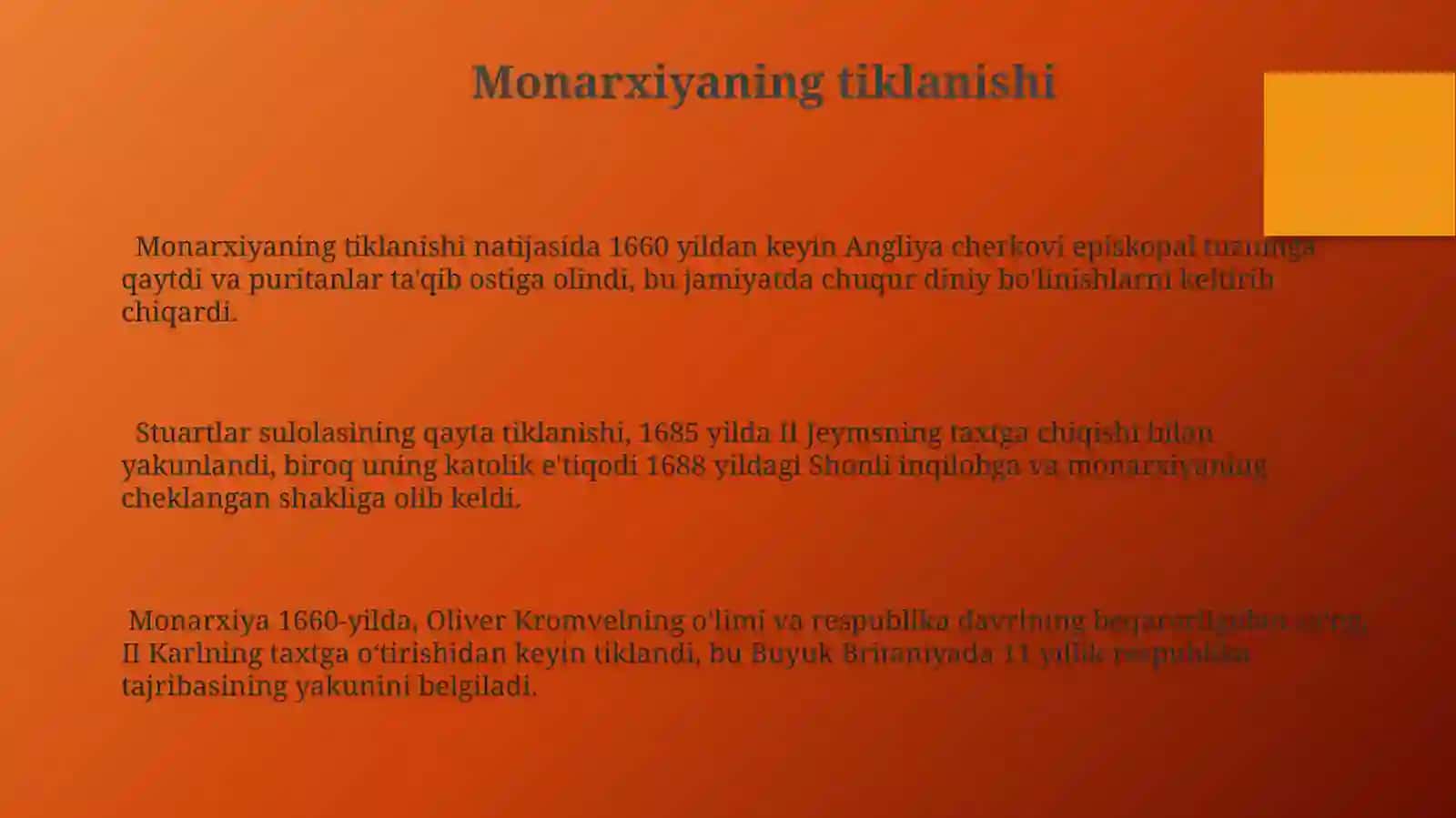 Angliyada fuqarolar urushi 3
