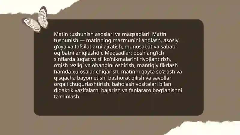 Boshlangʻich taʼlimda matin ustida ishlash metodikasi 3