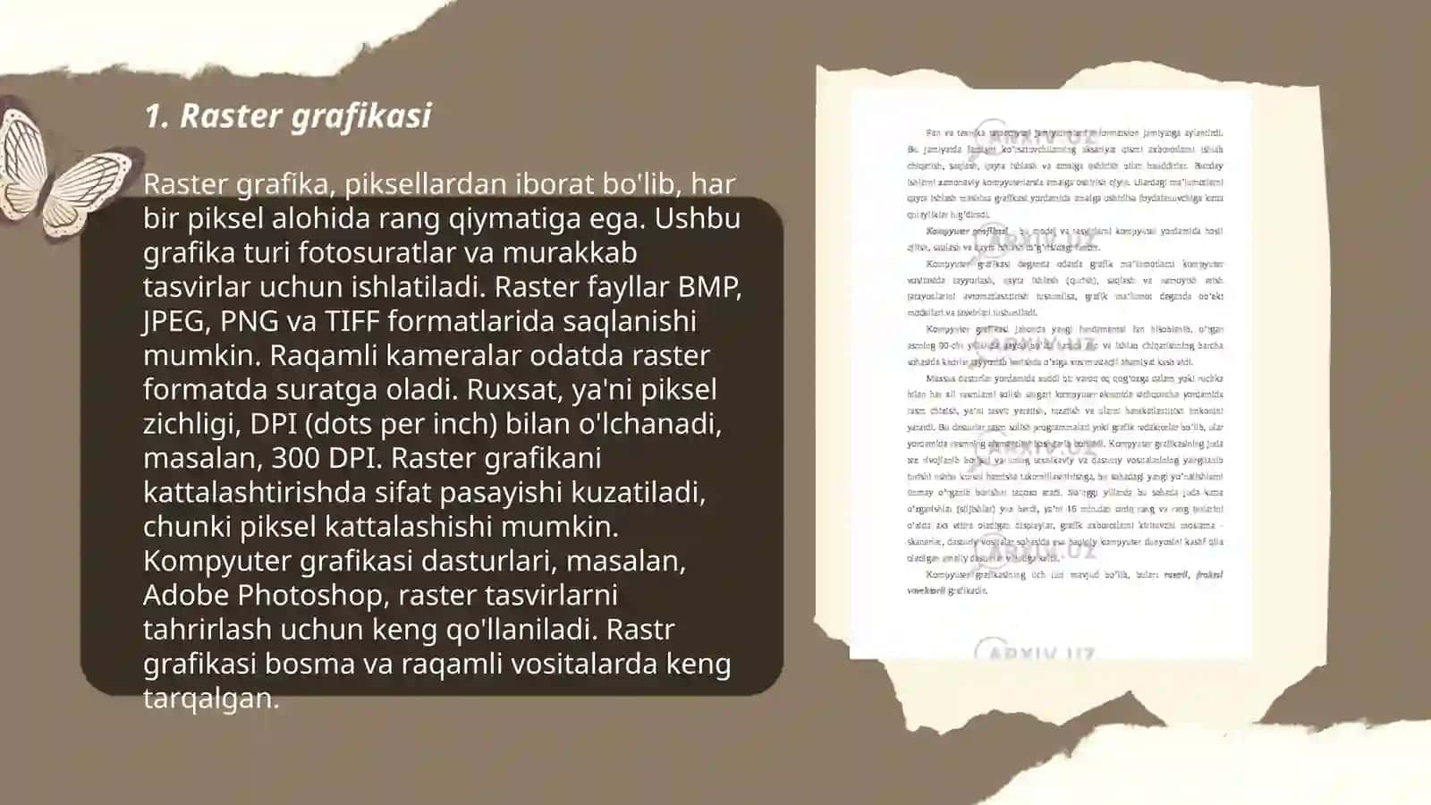 Kompyuter grafikasi turlari 3
