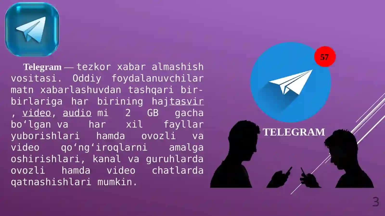 TELEGRAM 3