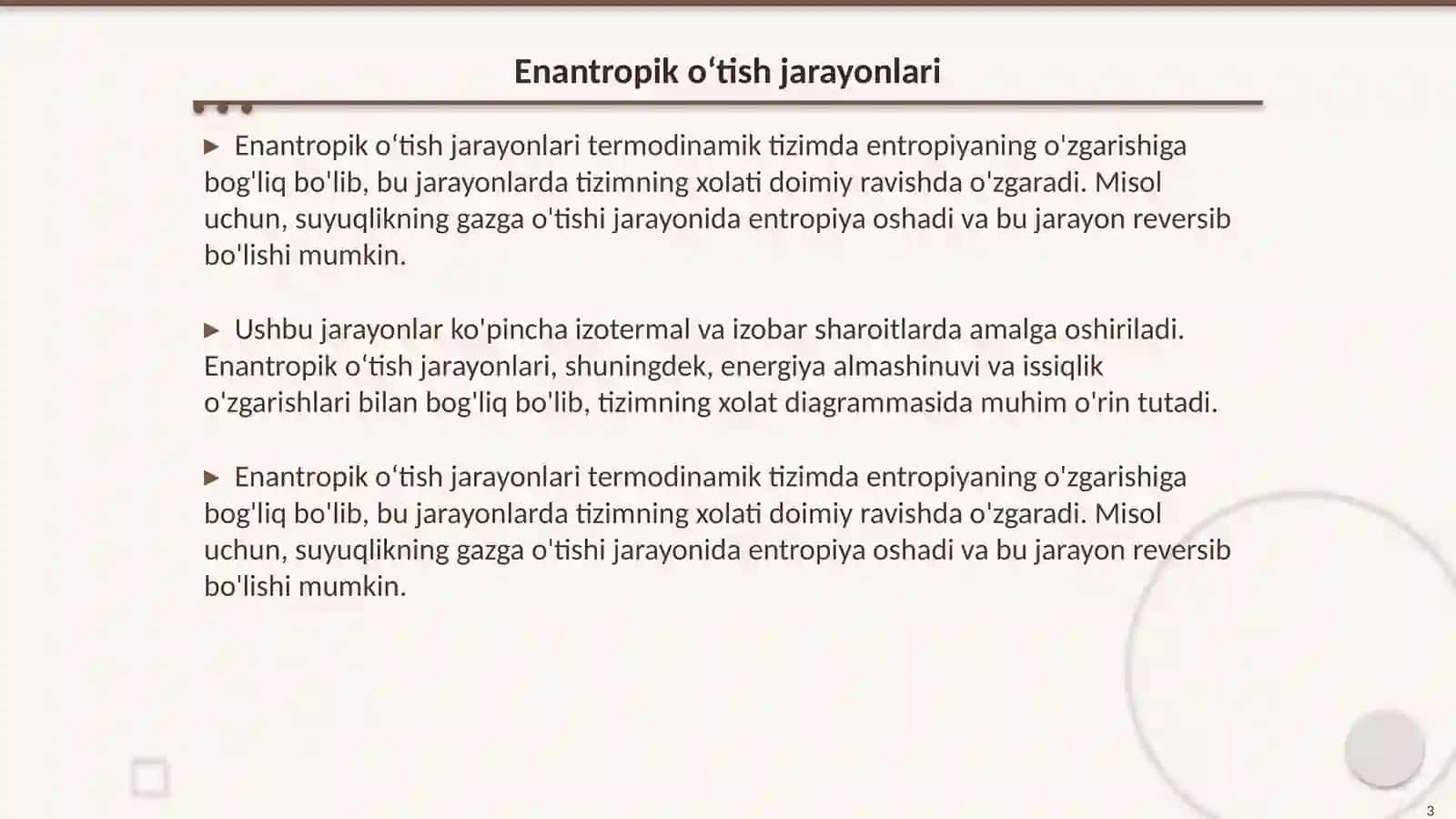 Enantrop va monotrop turdagi o‘tishga ega bir komponentli sistemaning xolat diagrammasi 3
