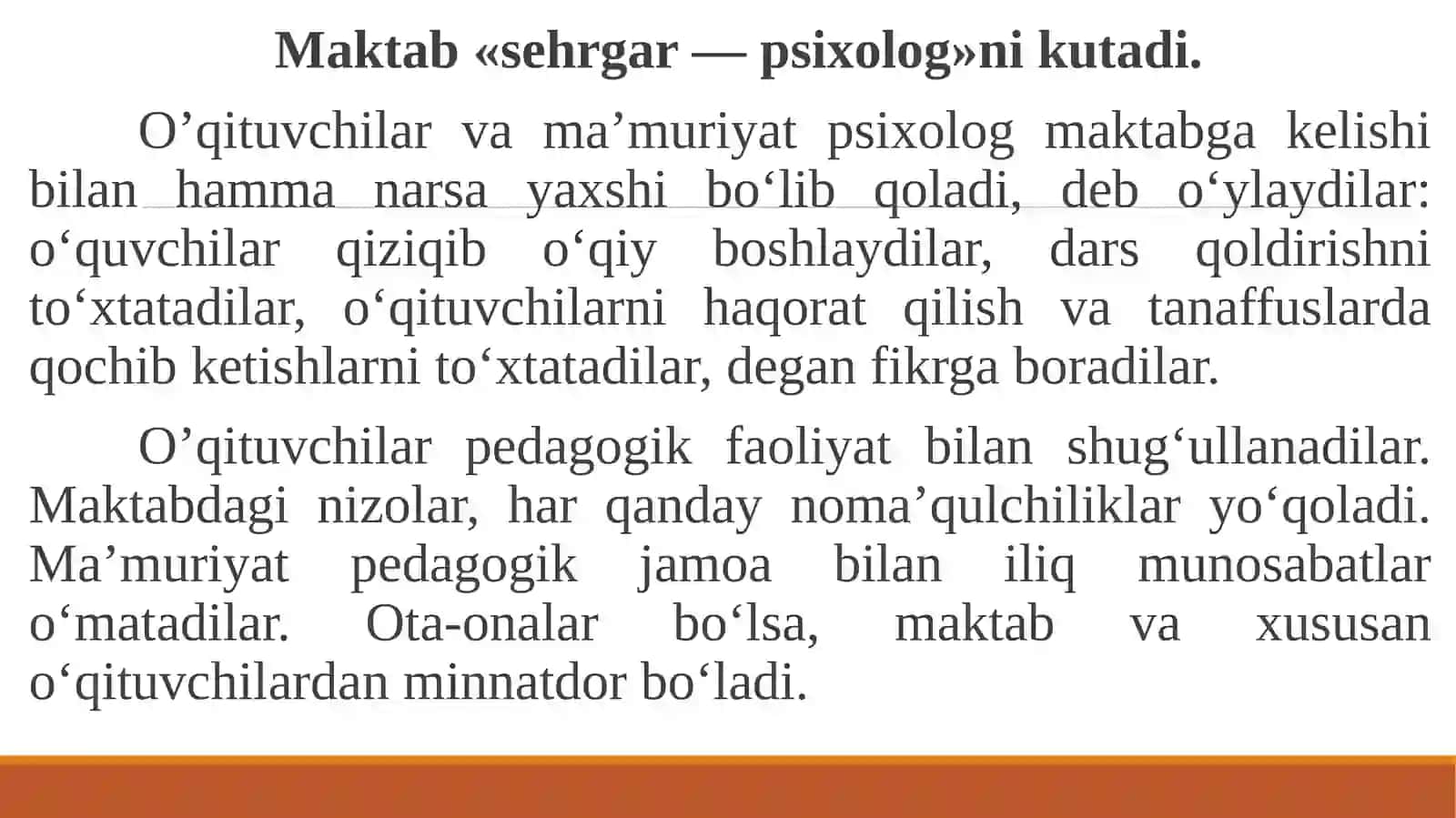 AMaliyotchi psixolog faoliyati ning asosiy ko‘rinishlari 3