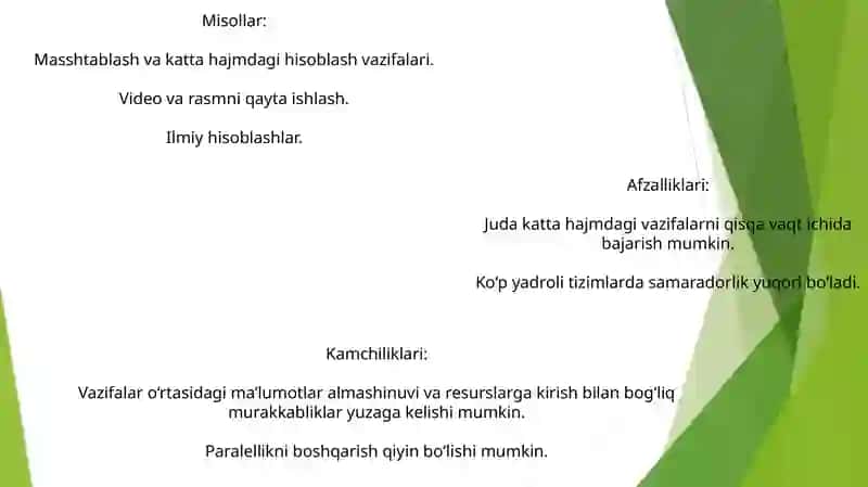 Parallel va asinxron dasturlash usullari 3