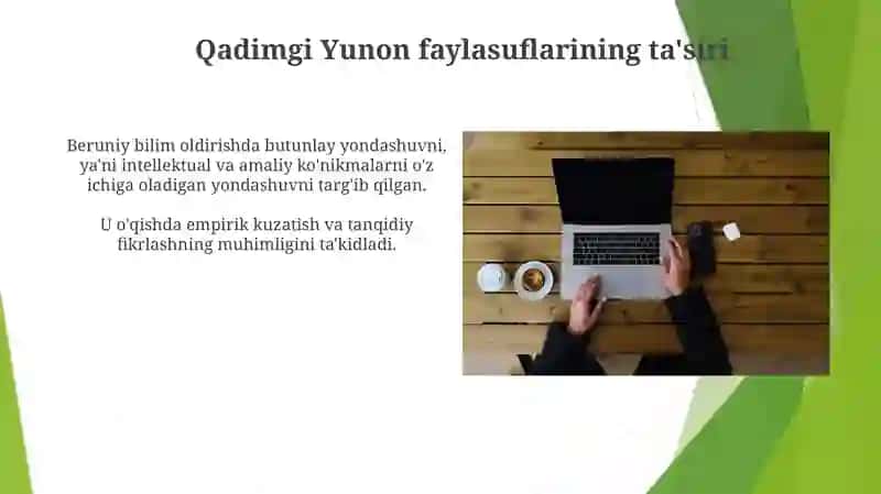 AbuRayhon Beruniyning taʼlim tarbiyaviy qarashlari 3