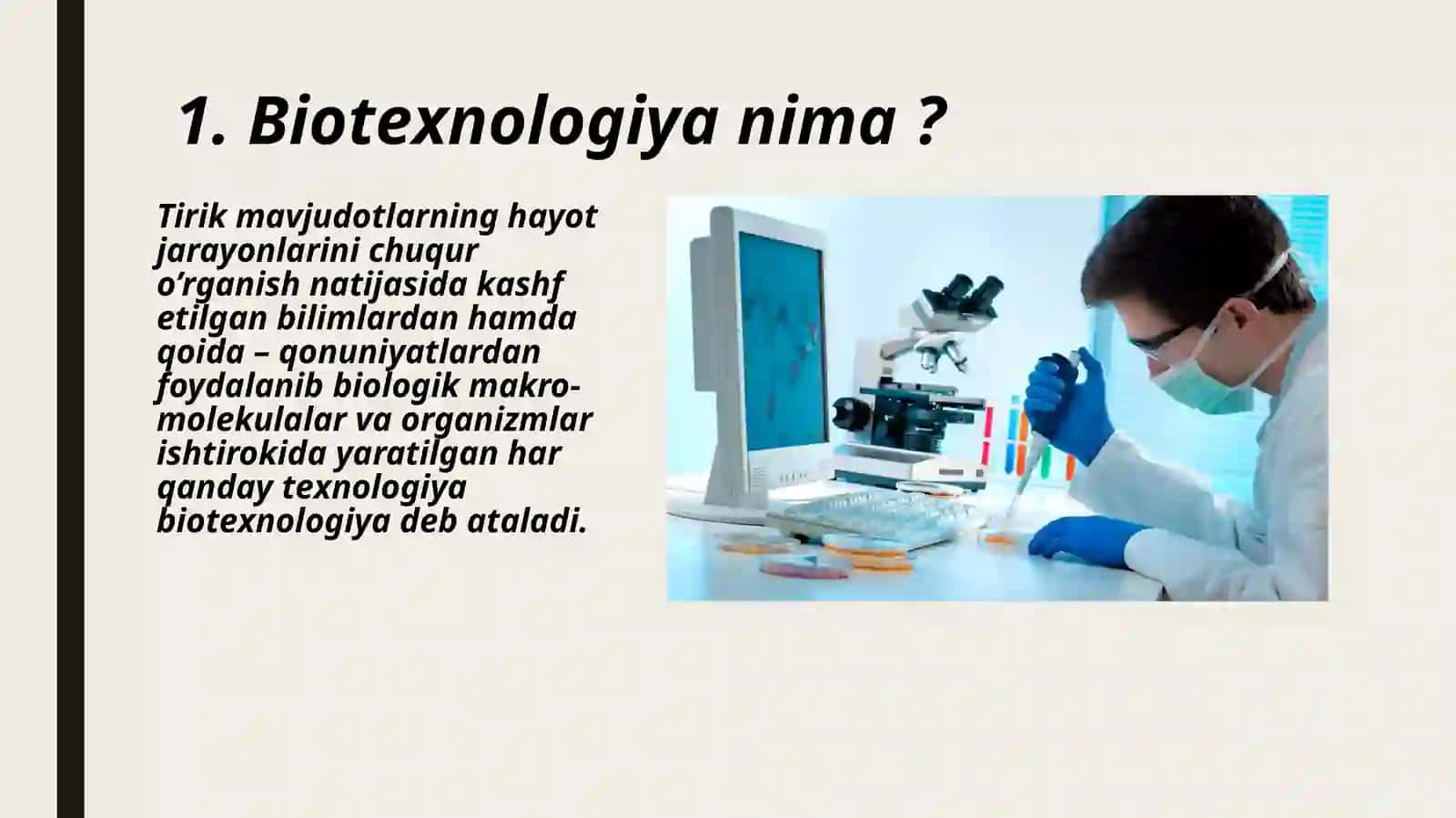 Biotexnologiyaning kelajagi va yutuqlari 3