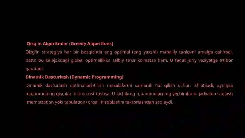 ALGORITM TURLARI 3