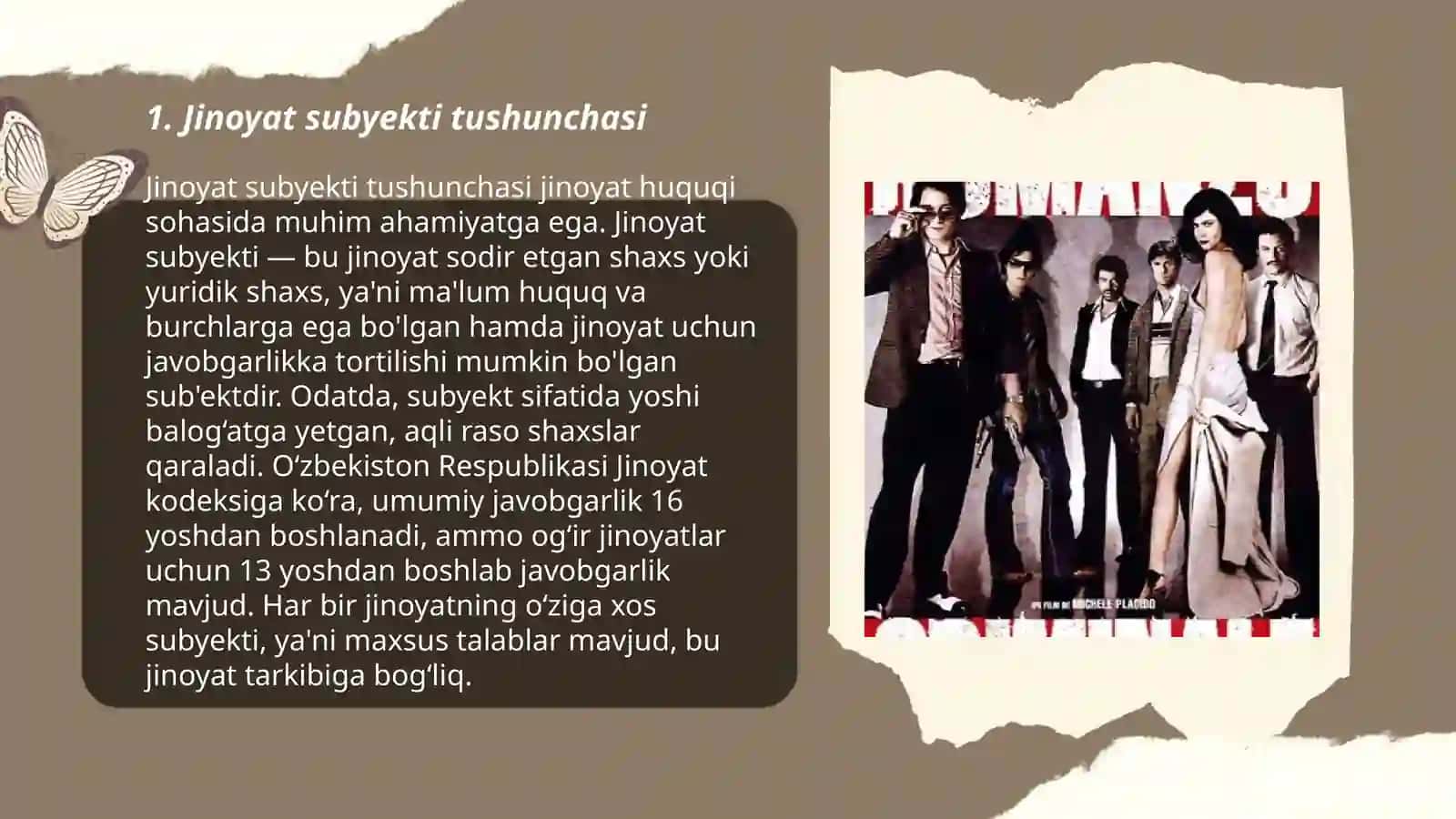 Jinoyat subyekti tushunchasi 3