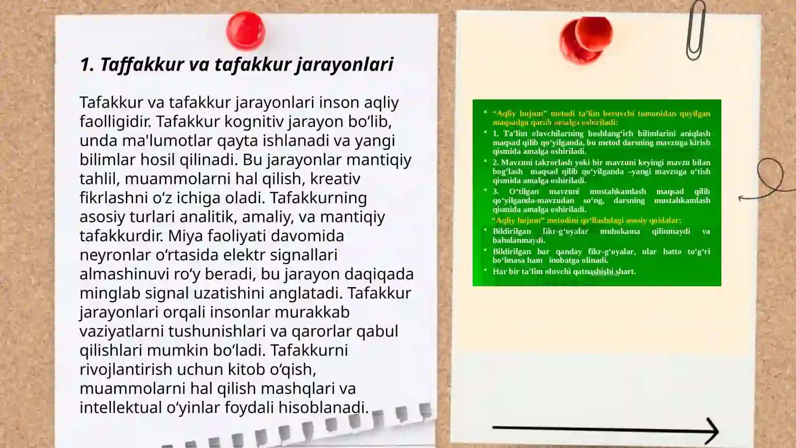 Taffakkur borasidagi psixologik nazariyalar 3