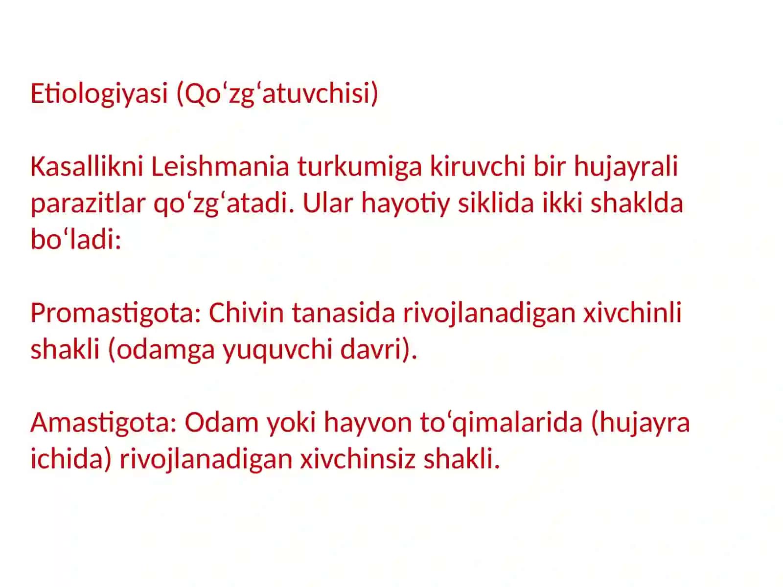 Leyshmanioz 3