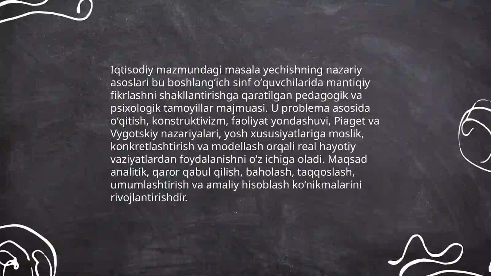 Iqtisodiy mazmundagi masala yechish 3