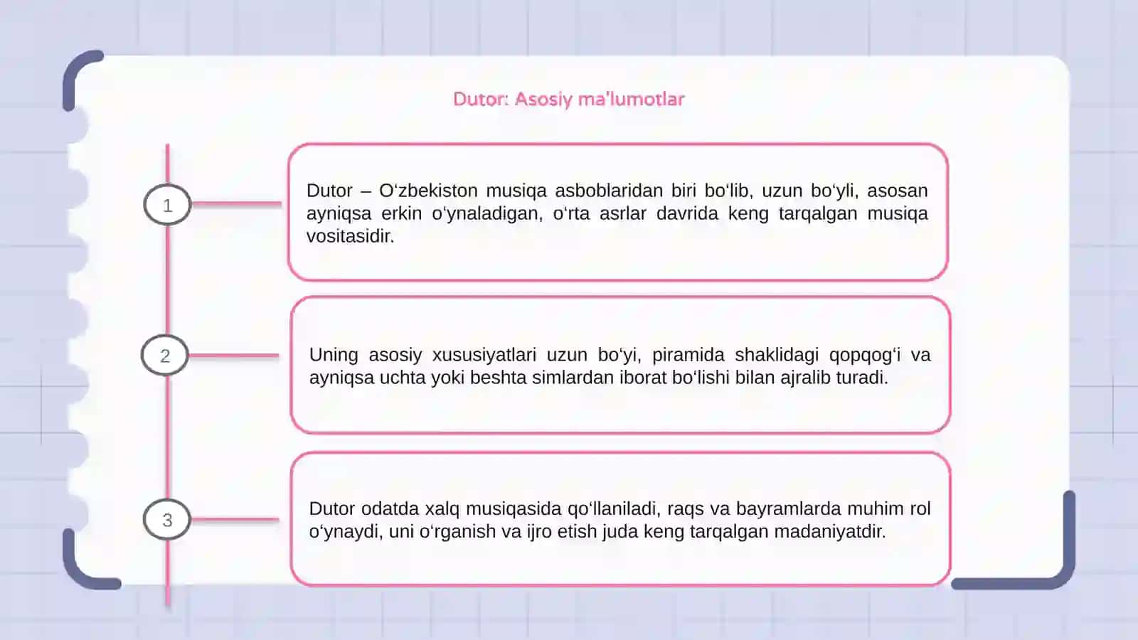Dutor haqida 3