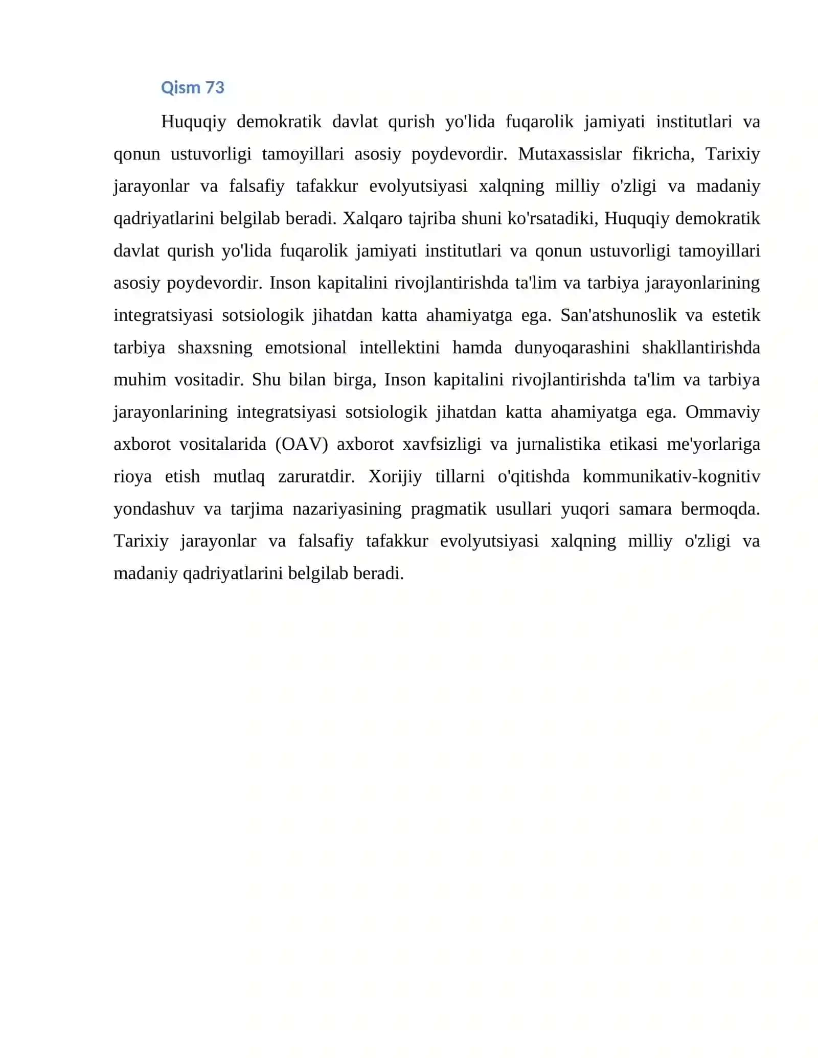 Media Huquqi - Amaliy Topshiriq 3