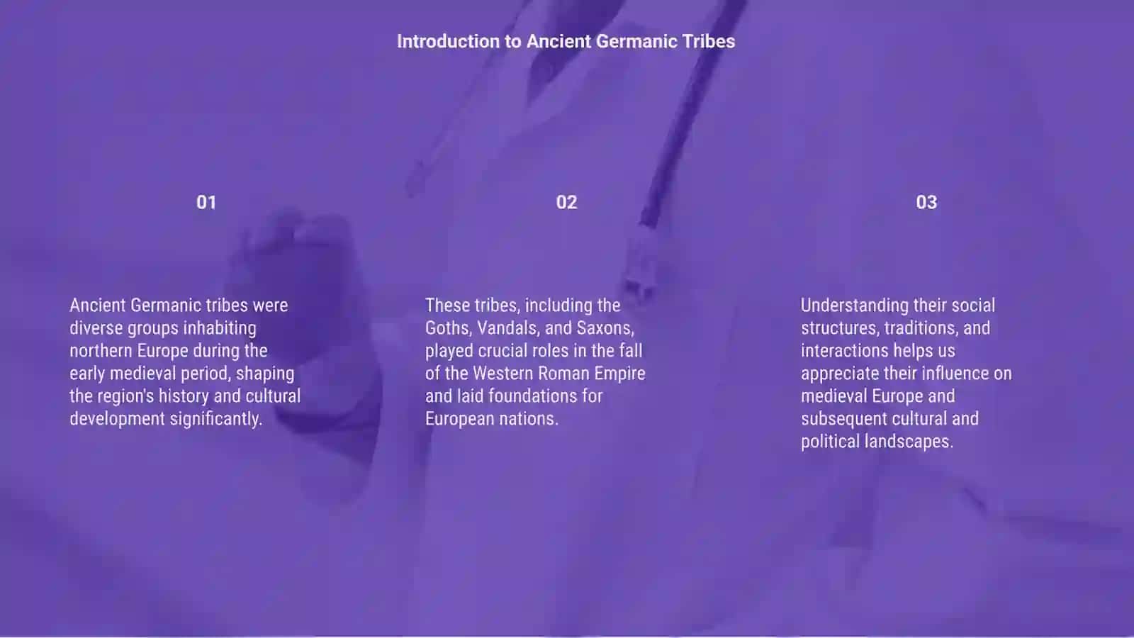 Ancient Germanic Tribes Presentation 3