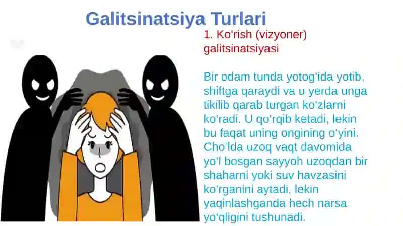 Galutsinatsiya va illuziya 3