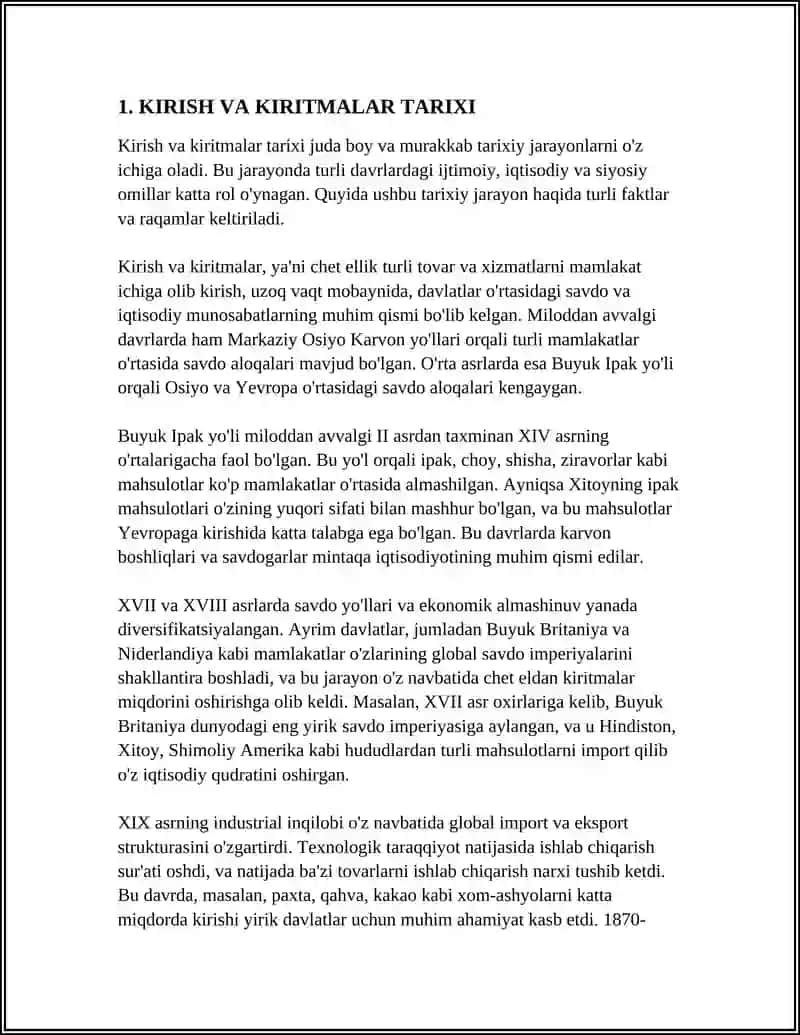 KIRISH VA KIRITMALAR TARIXI 3