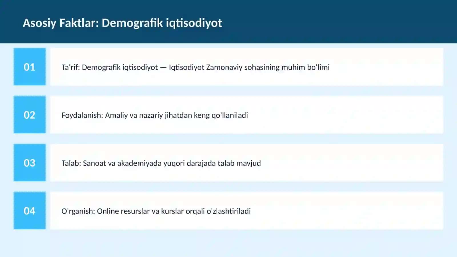 Demografik iqtisodiyot 3