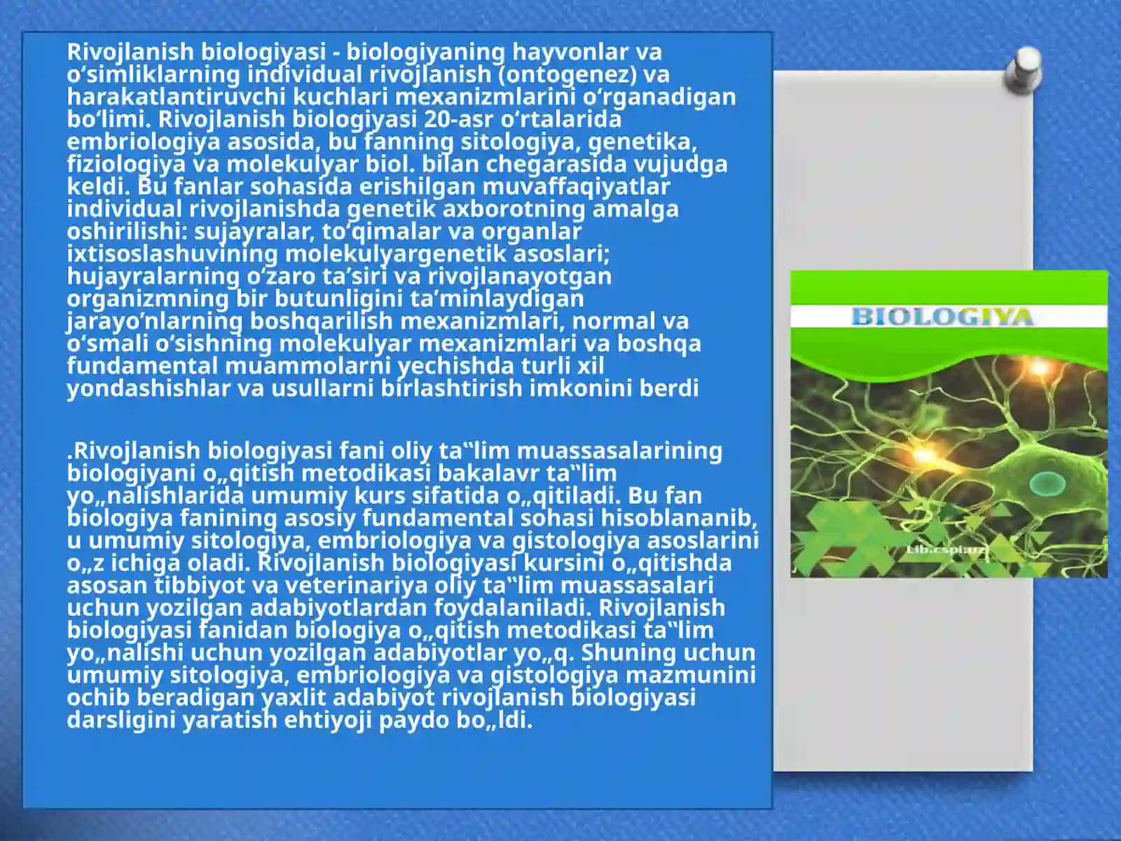 Rivojlanishbiologiyasi 3